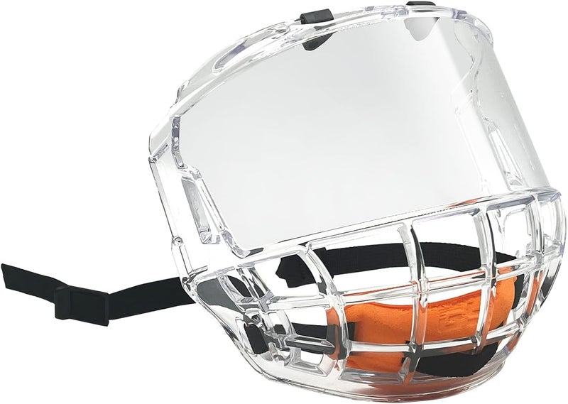 VPRO Ice Hockey Helmet Face Mask Cage Visor Shield Combo - Image 1